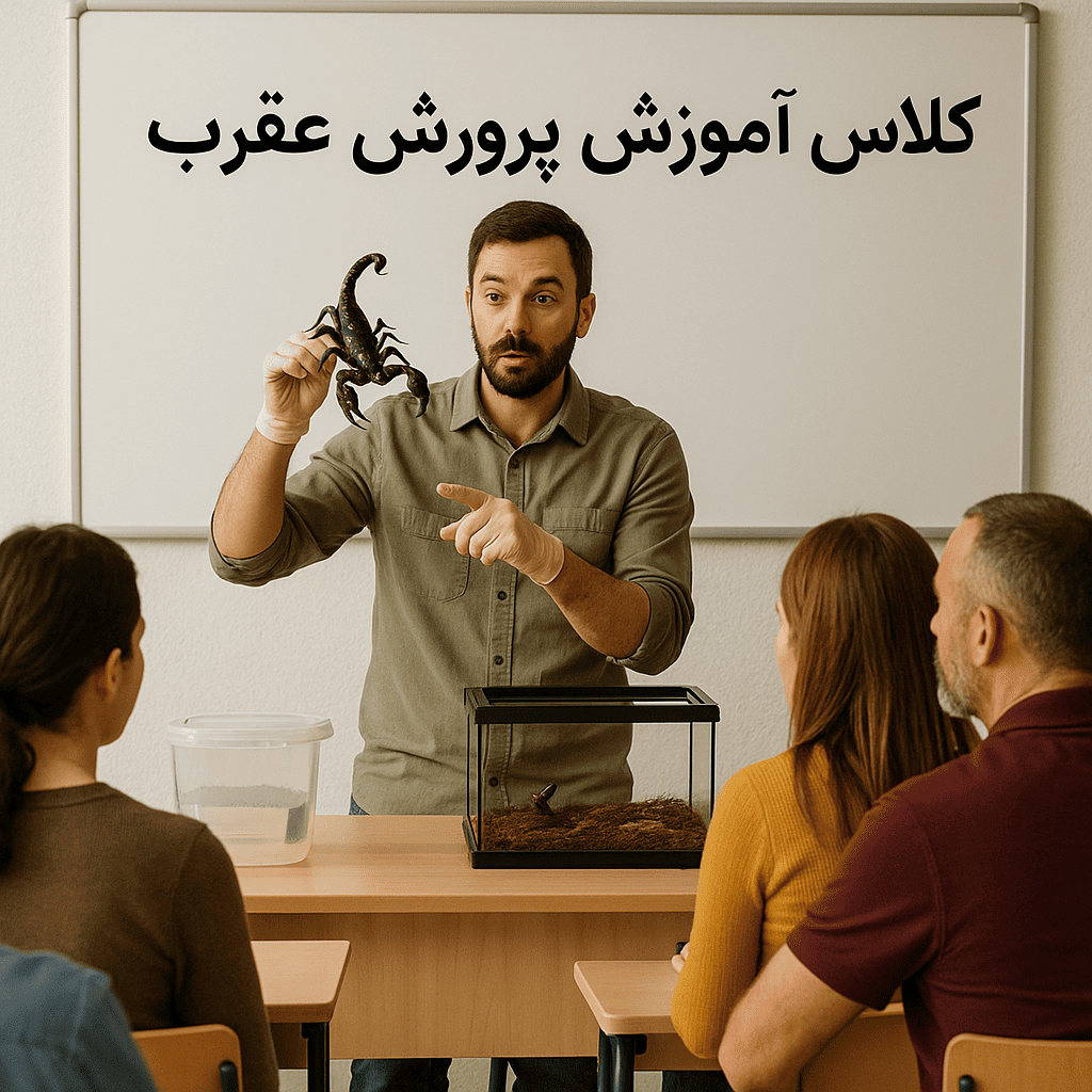 پرورش عقرب